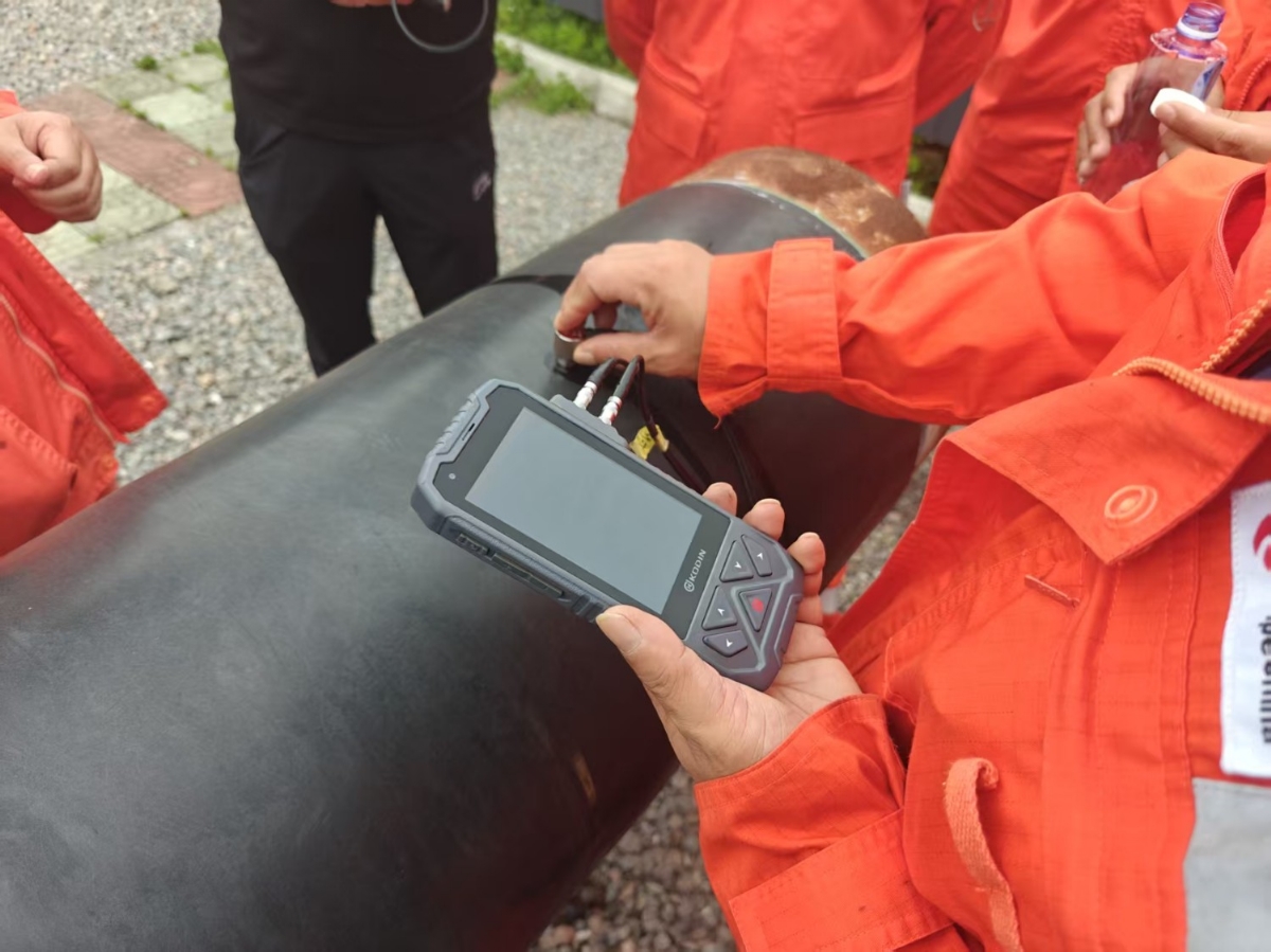 超聲波測(cè)厚儀現(xiàn)場(chǎng)案例